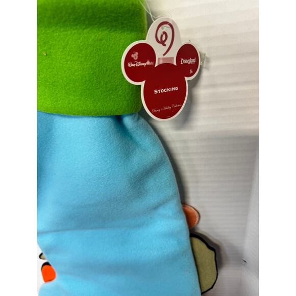 New Rare Disney Parks Pixar Finding Nemo 3D Christmas Stocking Disneyland - Picture 8 of 8